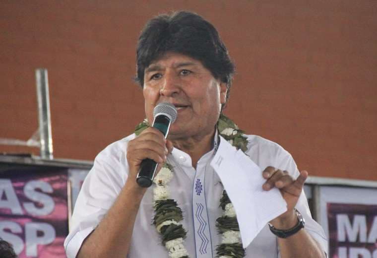 El expresidente Evo Morales. Foto de archivo: @evoespueblo