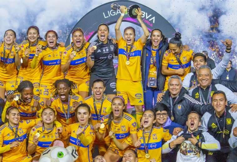 Tigres se consagra campeón en el fútbol mexicano femenil