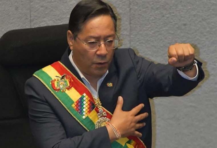 Luis Arce, presidente de Bolivia /Foto: APG Noticias