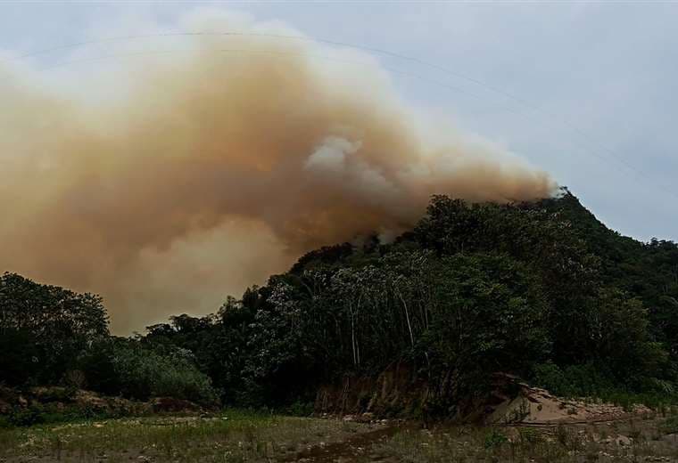 Se reactivan los incendios en San Buenaventura/ Foto: APG Noticias