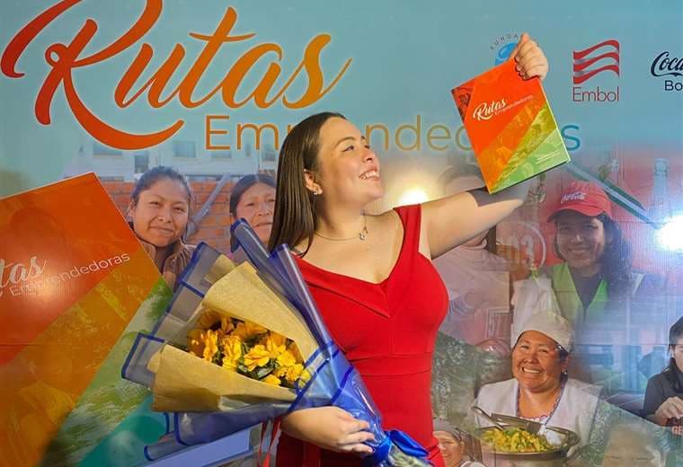 Victoria Gutiérrez, una de las escritoras del libro Rutas Emprendedoras