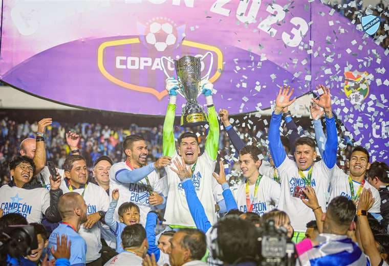 Bolívar ganó la Copa División Profesional este lunes. 
