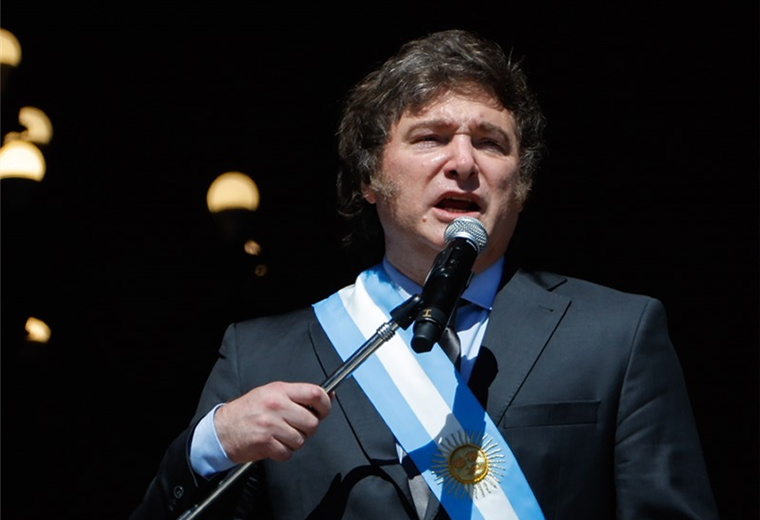Javier Milei, presidente de la nación argentina 