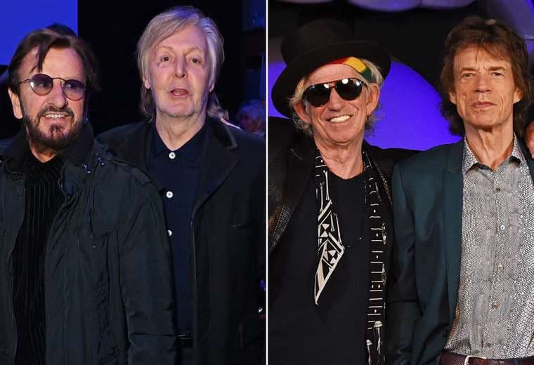 Ringo Starr, Paul McCartney, Keith Richards y Mick Jagger, parte del nuevo álbum de los RS