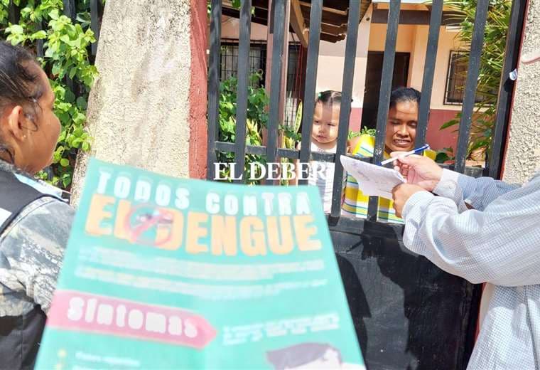 Minga contra el dengue en Santa Cruz /Foto: Ricardo Montero