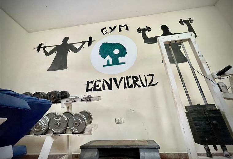 Habilitaron un gimnasio en Cenvicruz/Foto: Gobernación cruceña