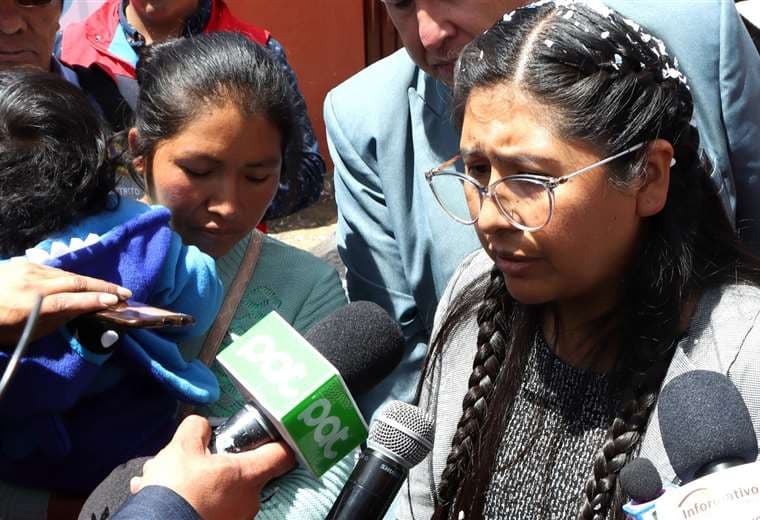 La Alcaldesa de El Alto, Eva Copa