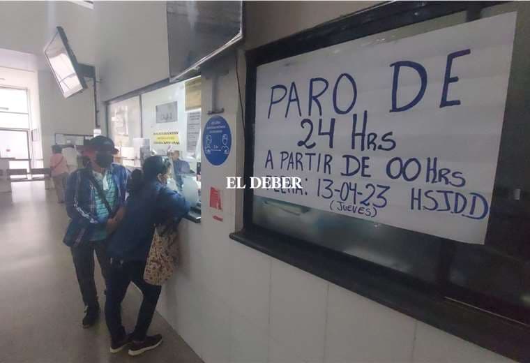 Paro de 24 horas en el Hospital San Juan de Dios/ Foto: Juan Carlos Torrejón