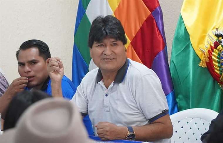 El expresidente Evo Morales. Foto de archivo: @evoespueblo.