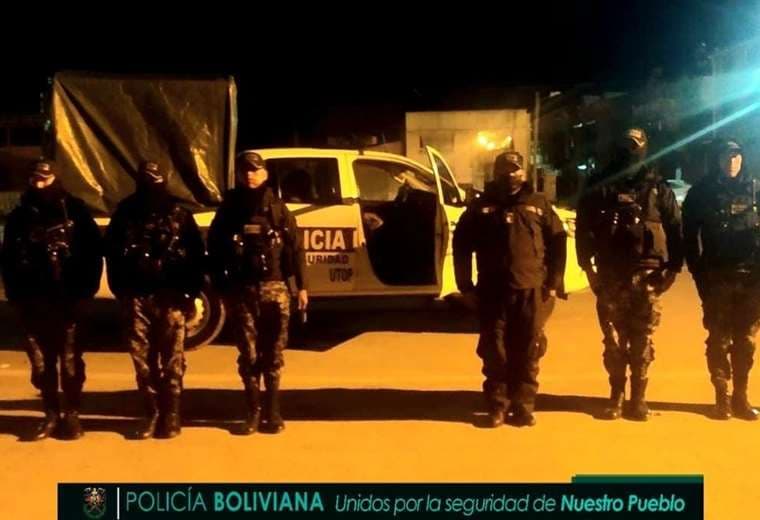 Realizan controles en las rutas al santuario de Copacabana/Foto: Policía Boliviana