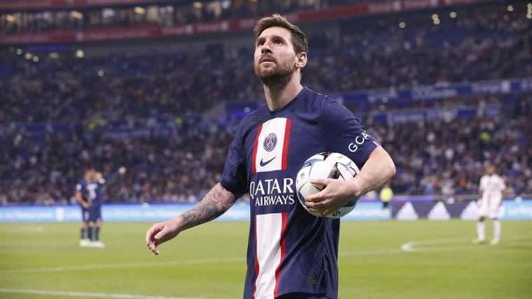 Messi, jugador del PSG.