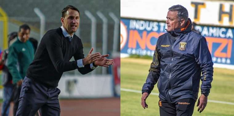 Beñat San José y Formosinho, entrenadores de Bolívar y The Strongest