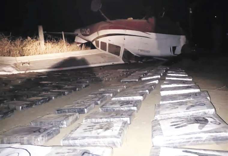 La avioneta boliviana que se estrelló en Argentina con droga