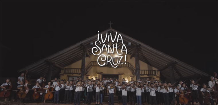 Municipio presenta videoclip de Viva Santa Cruz