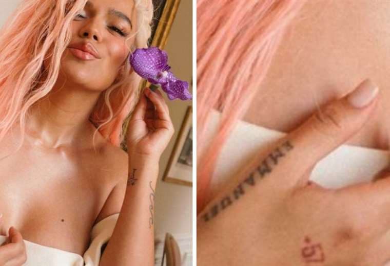 FOTOS  Karol G da señales de haberse borrado el tatuaje de su ex
