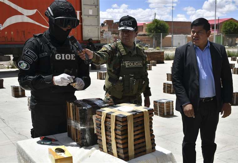 Foto: Se encontraron 8,7 toneladas de cocaína (APG)
