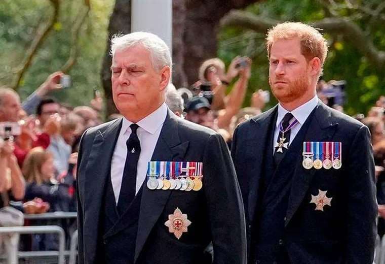 El príncipe Andrés y el príncipe Harry no no podrán sustituir al rey Carlos III