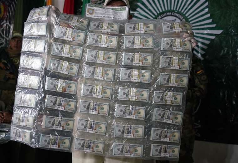 Se investiga la procedencia del dinero /Foto: Ministerio de Gobierno