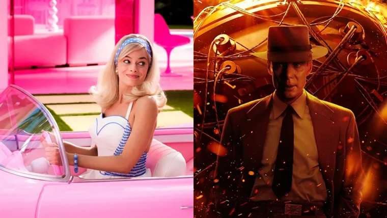 Barbie y Oppenheimer  son favoritas para liderar las nominaciones al Óscar 2024
