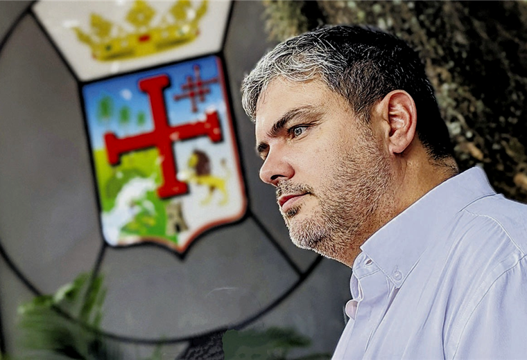 Fernando Larach, presidente del Comité Cívico pro Santa Cruz. Fuad Landívar  