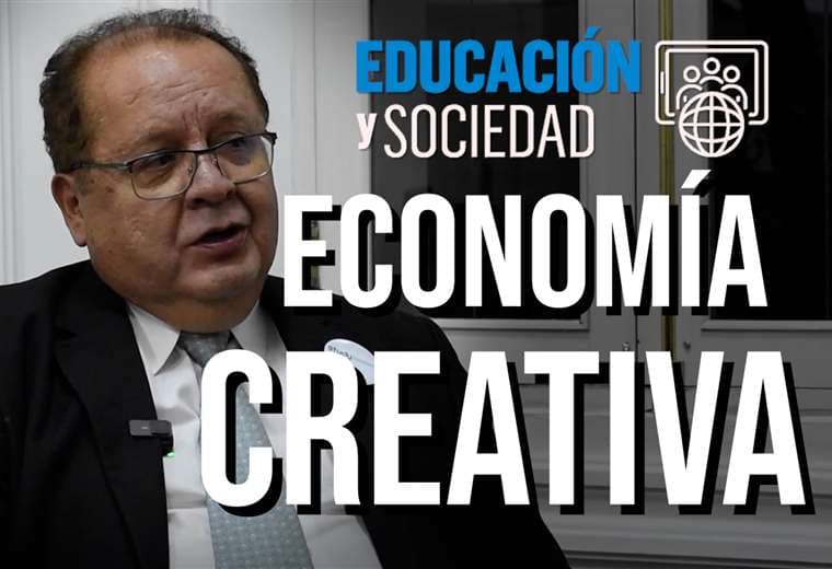 Rolando López, vicerrector de Unifranz en Cochabamba, explica la economía creativa
