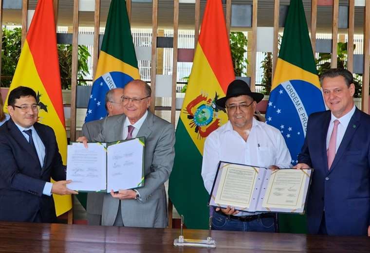 Bolivia y Brasil pactaron cooperación 