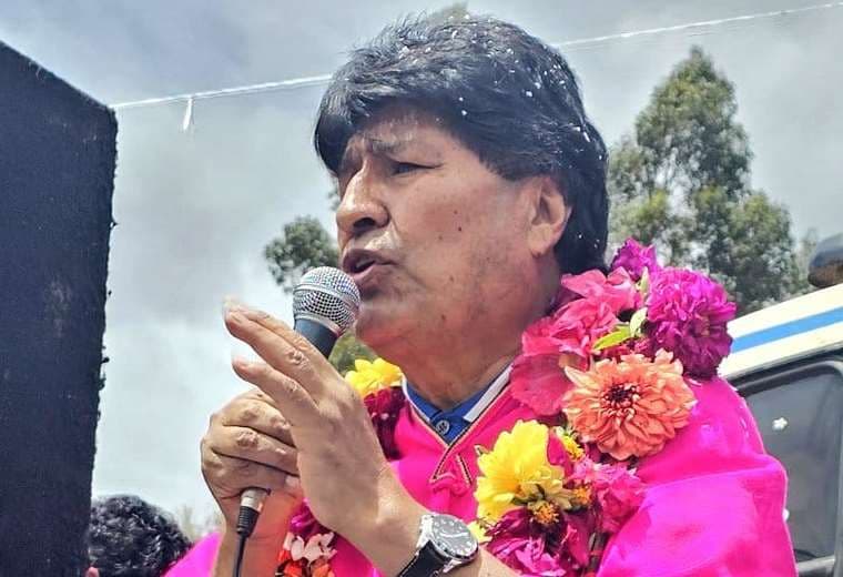 El expresidente Evo Morales. Foto de archivo: @evoespueblo