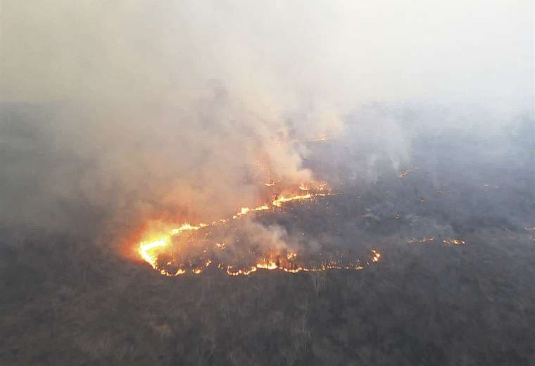 Incendios forestales en Bolivia