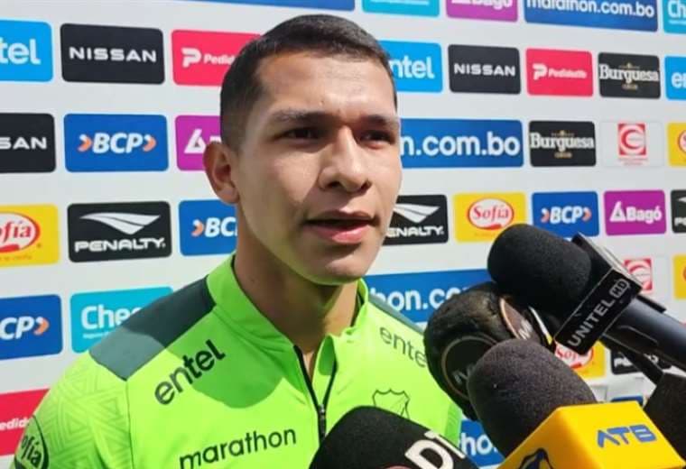 José Carlos Martines atendió a los medios en zona mixta. Foto: Captura de pantalla