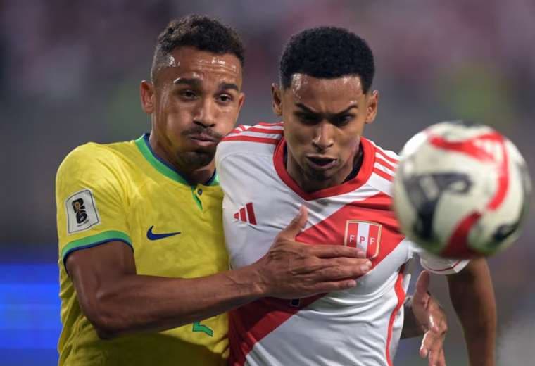 Promesa de buen partido entre Brasil y Perú, en Brasilia. Foto: Internet