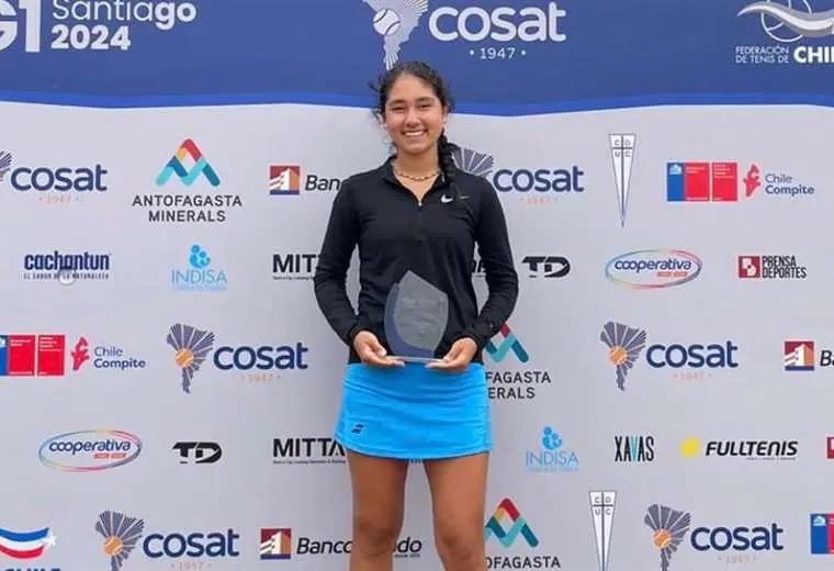 La boliviana Valery Sumoya ganó dos títulos en torneo chileno por la Gira Cosat