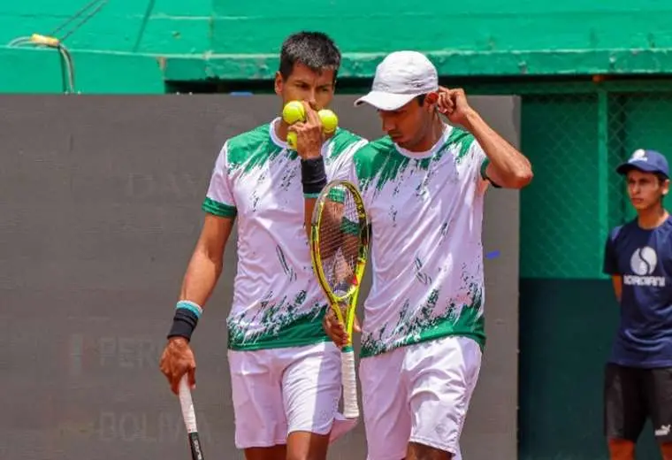 Federico Zeballos y Boris Arias ganaron en la modalidad dobles. Foto: RRSS