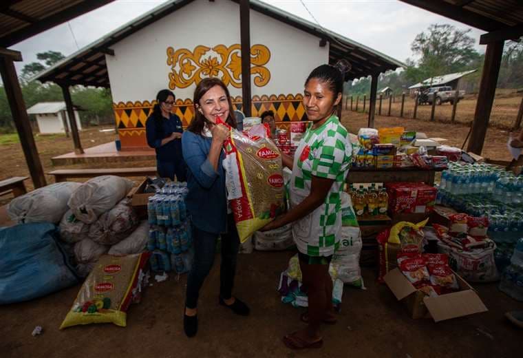 La entrega de la asistencia humanitaria inició en la comunidad Monte Verde