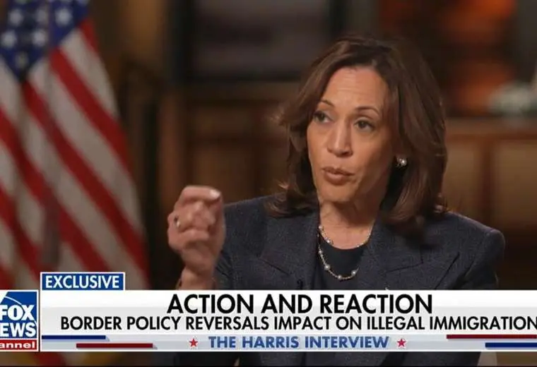 Kamala Harris promete en Fox News romper con la presidencia de Joe Biden