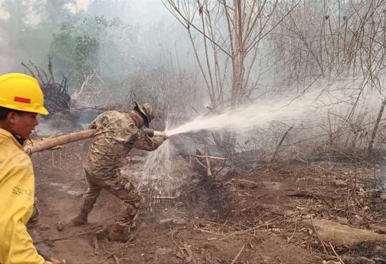 Reportan una disminución de los incendios forestales en la mayor región de Bolivia