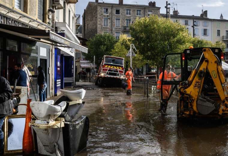 El centro-este de Francia se recupera tras las peores tormentas en 40 años