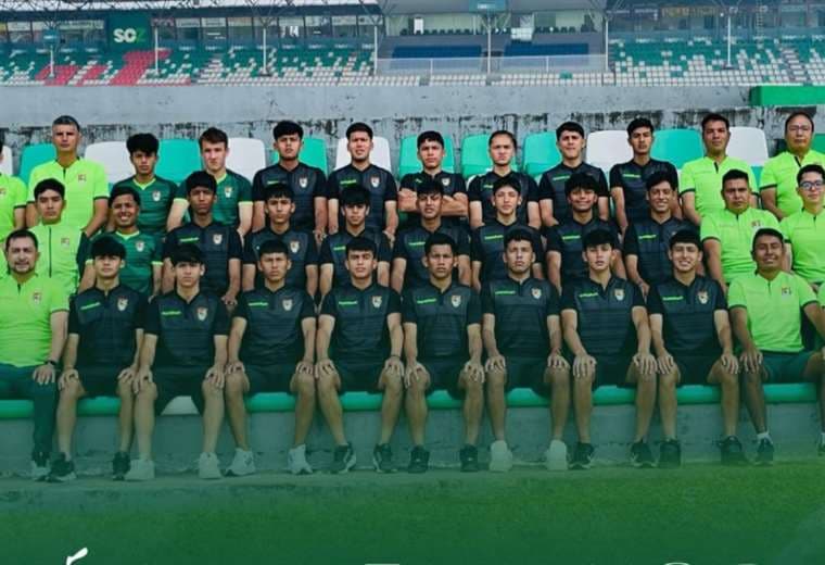 Estos son los jugadores que representarán a Bolivia en el Sudamericano Sub-15 de fútbol