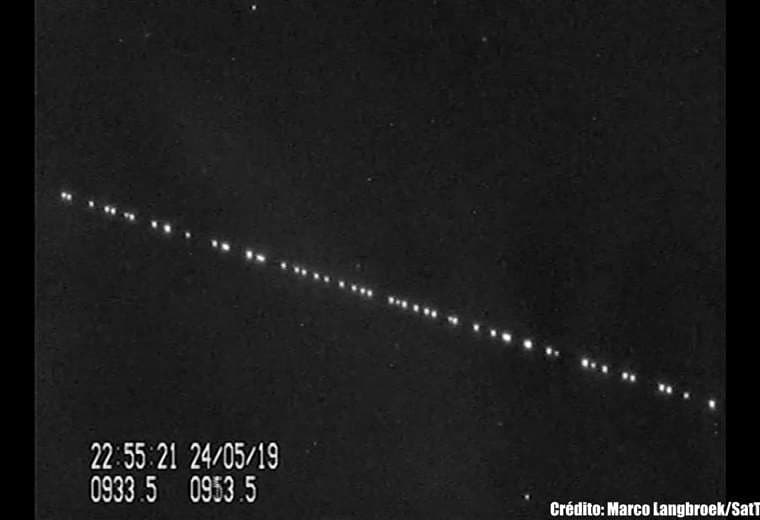 Satélites Starlink pueden "dejar sordos" a telescopios espaciales, dice estudio