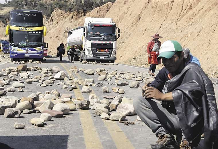 Cochabamba es la región más afectada por los bloqueo /APG