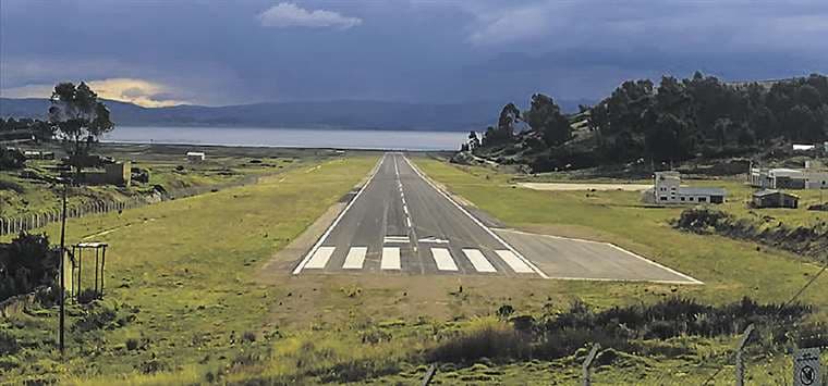 El aeropuerto de Copacabana no recibe vuelos regulare