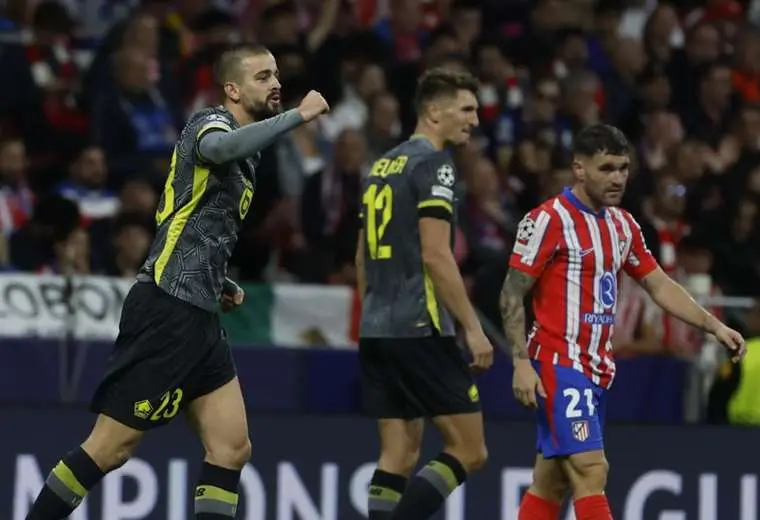 El centrocampista del Lille Edon Zhegrova marcó uno de los goles. Foto: EFE