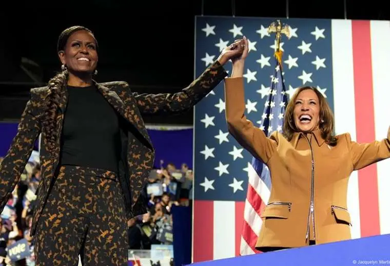 Kamala Harris y Michelle Obama: "Trump es un riesgo"