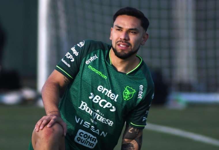 Carmelo Algarañaz, esperanza de gol en la selección nacional. Foto: FBF