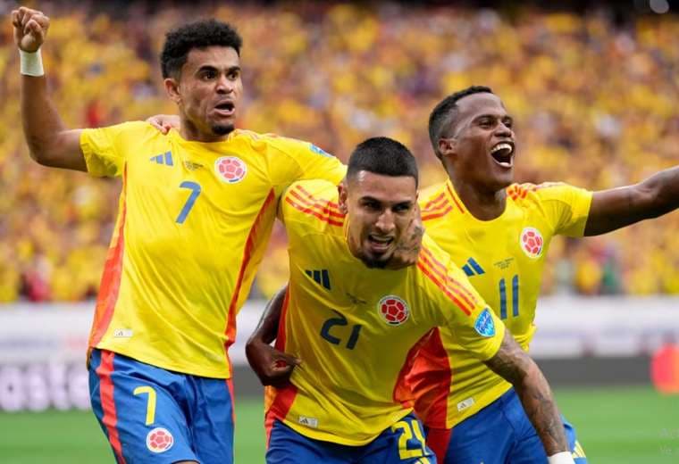 Colombia está en el segundo lugar de la tabla en las Eliminatorias. Foto: Internet