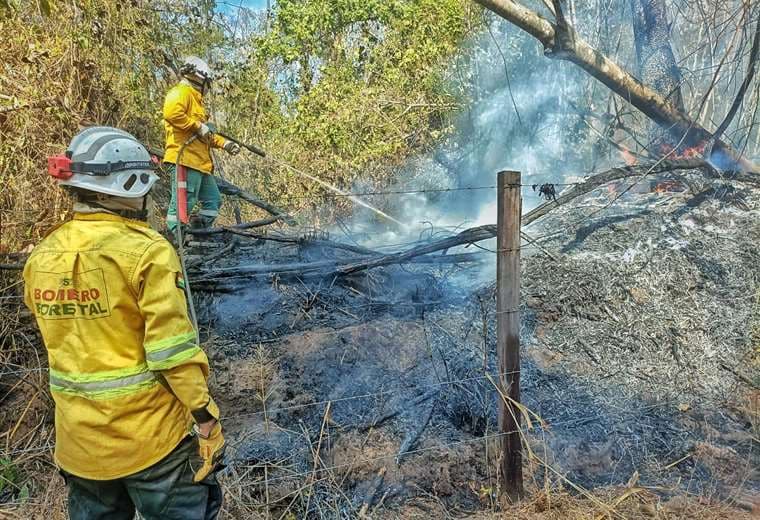 15 municipios cruceños son afectados por incendios de magnitud, según las autoridades 