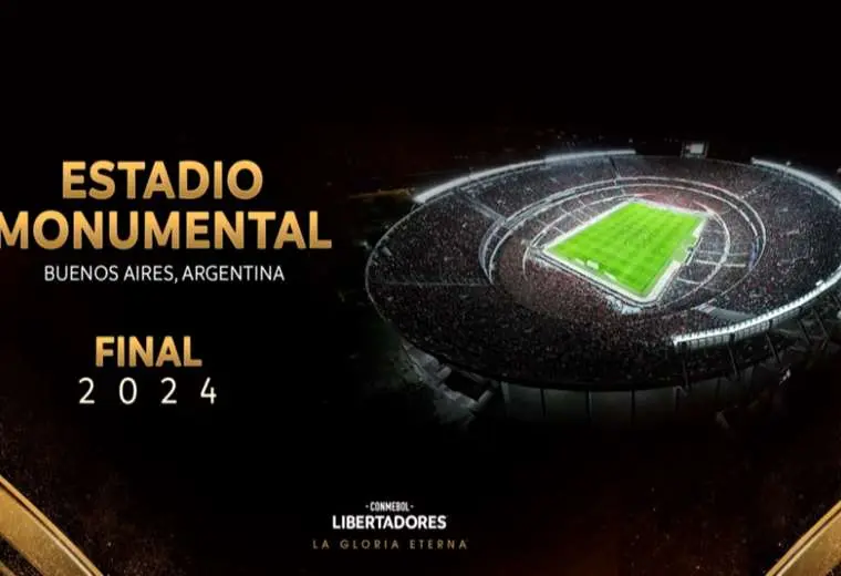 El estadio Monumental de River Plate albergará la final de la Copa Libertadores 2024