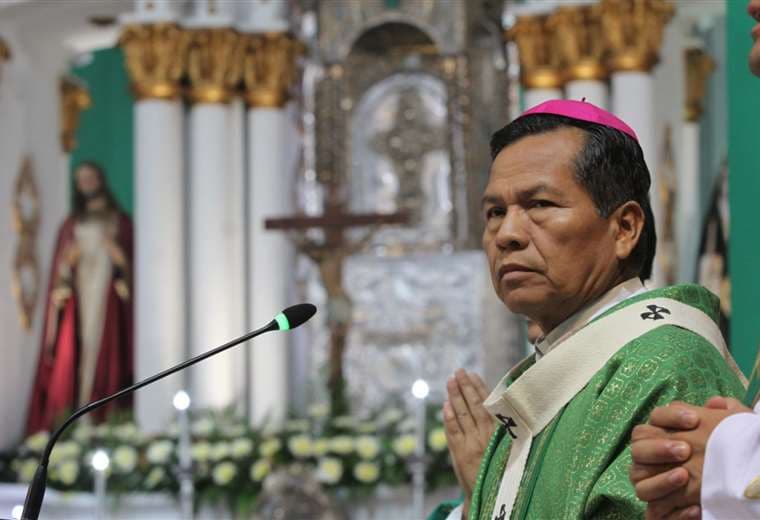  Monseñor René Leigue, arzobispo de Santa Cruz/Foto: Ricardo Montero