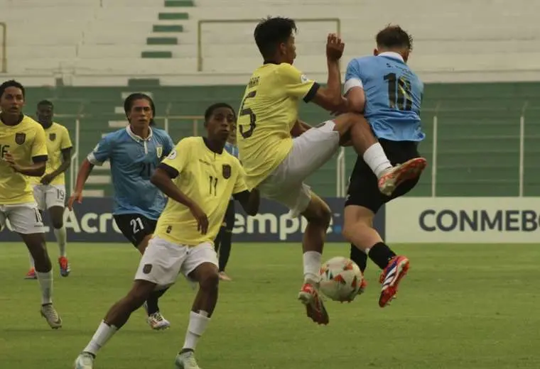 Uruguay y Ecuador empataron, Brasil goleó a Ecuador en el Sudamericano Sub-15