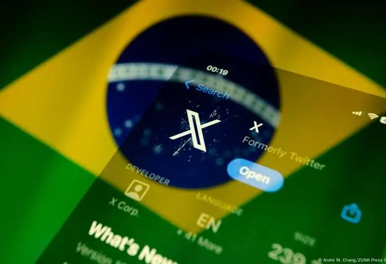 Supremo de Brasil confirma pago por X de USD 5 millones