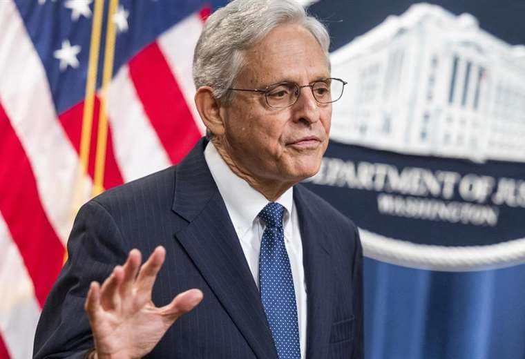 El fiscal general estadounidense, Merrick Garland.